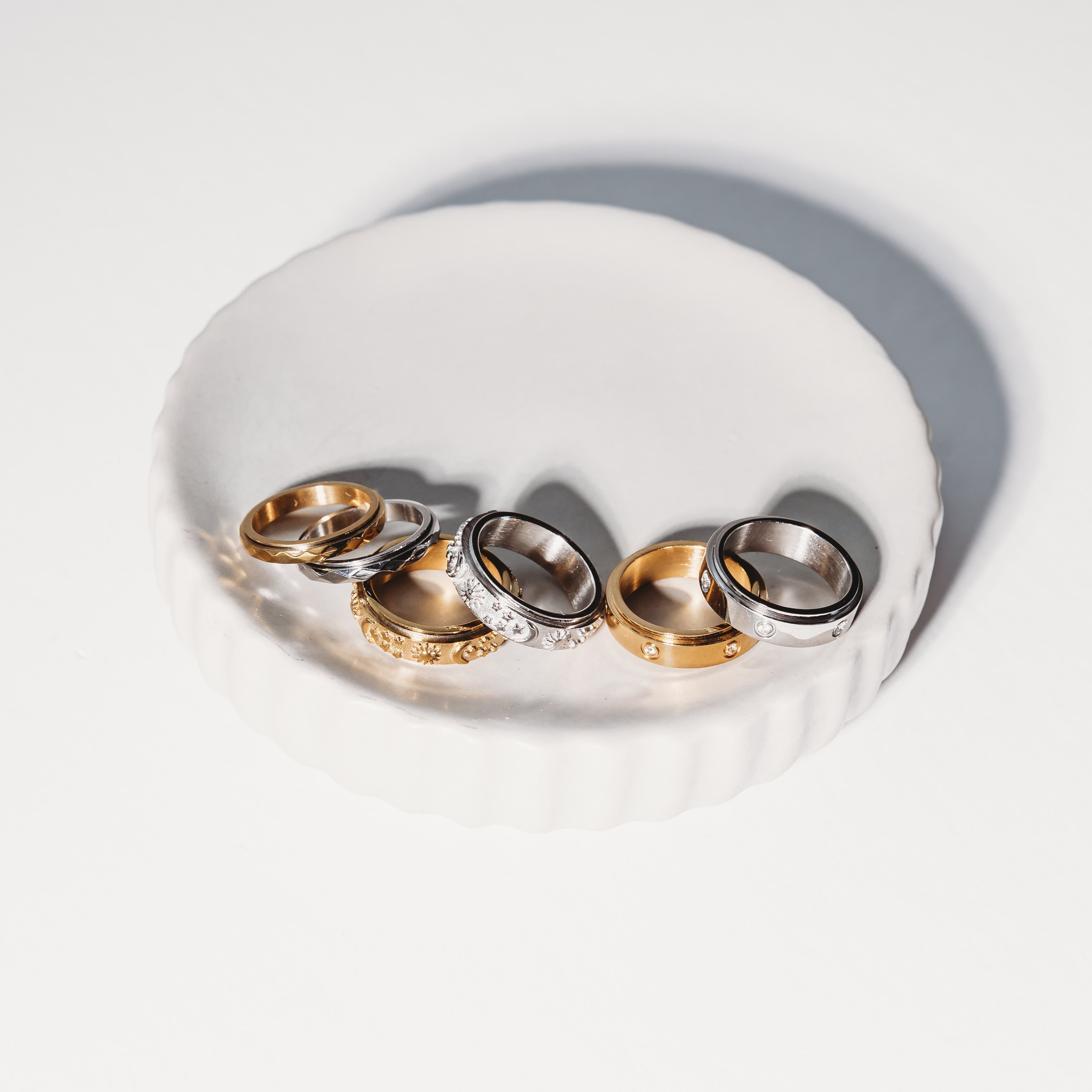 On Rotator  Calming Anxiety Ring for Stress Relief