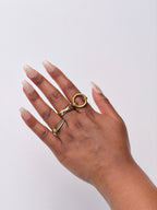 Over It Spinner Ring for Anxiety  Calming Fidget Jewelry