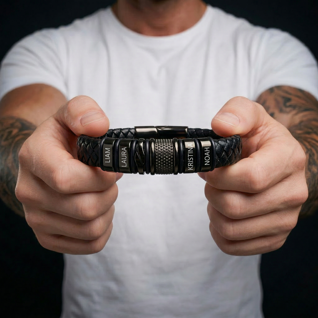 Black Bracelet - Sleek, Everyday Accessory