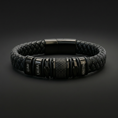 Black Bracelet - Sleek, Everyday Accessory