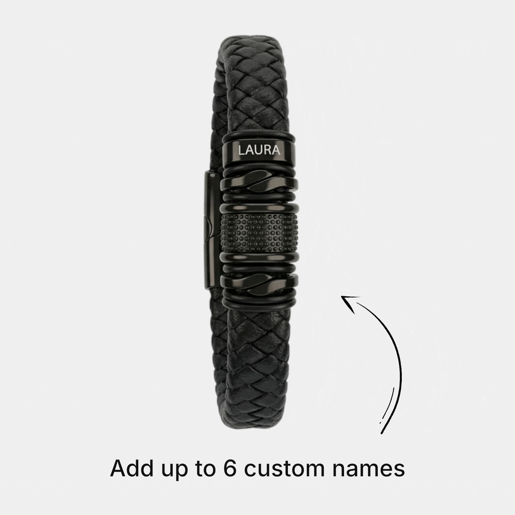 Black Bracelet - Sleek, Everyday Accessory