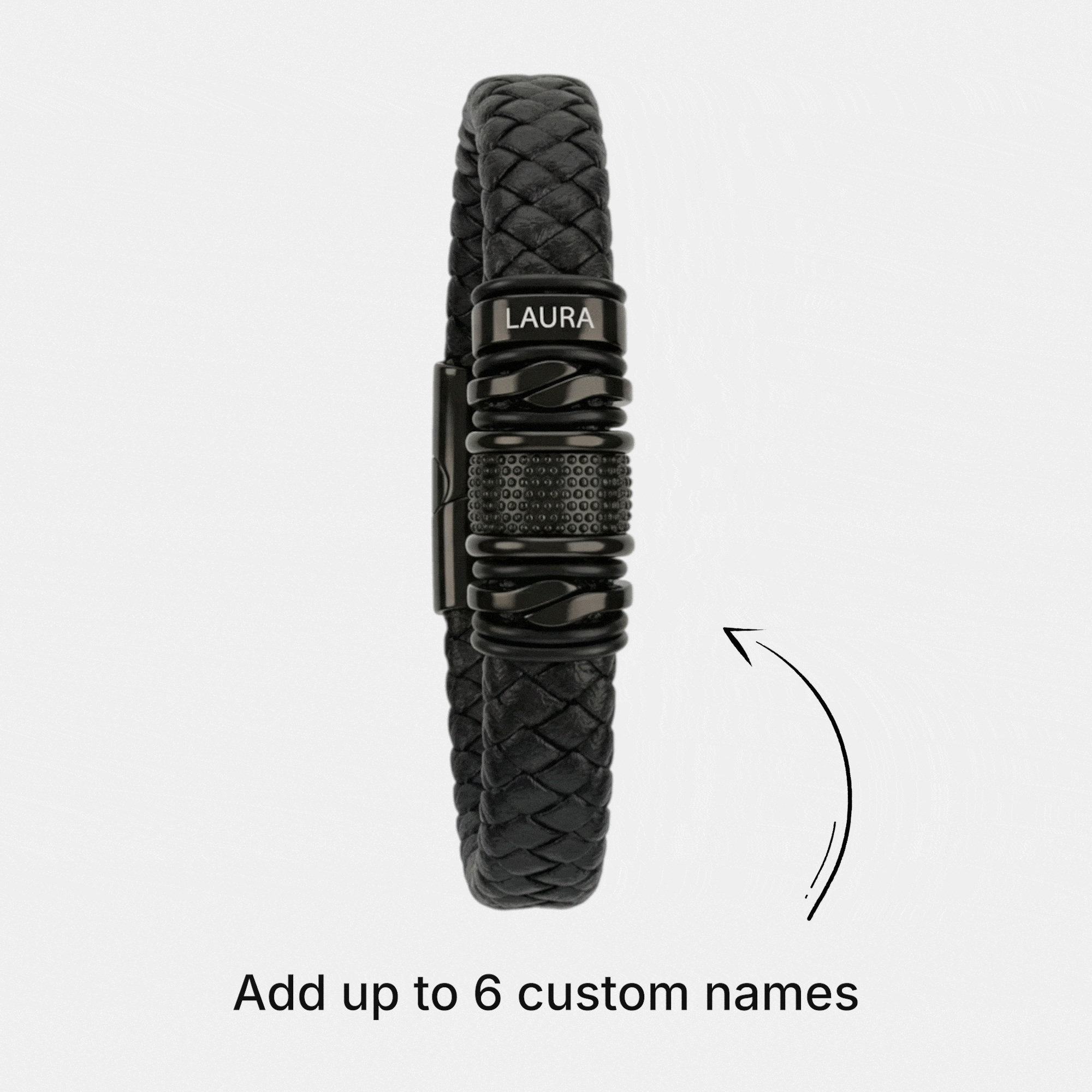 Black Bracelet - Sleek, Everyday Accessory