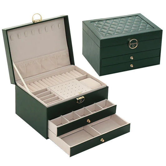 PREMIUM LEATHER JEWELRY BOX