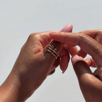Interlocking Ring Sleek Anxiety Relief Fidget Ring