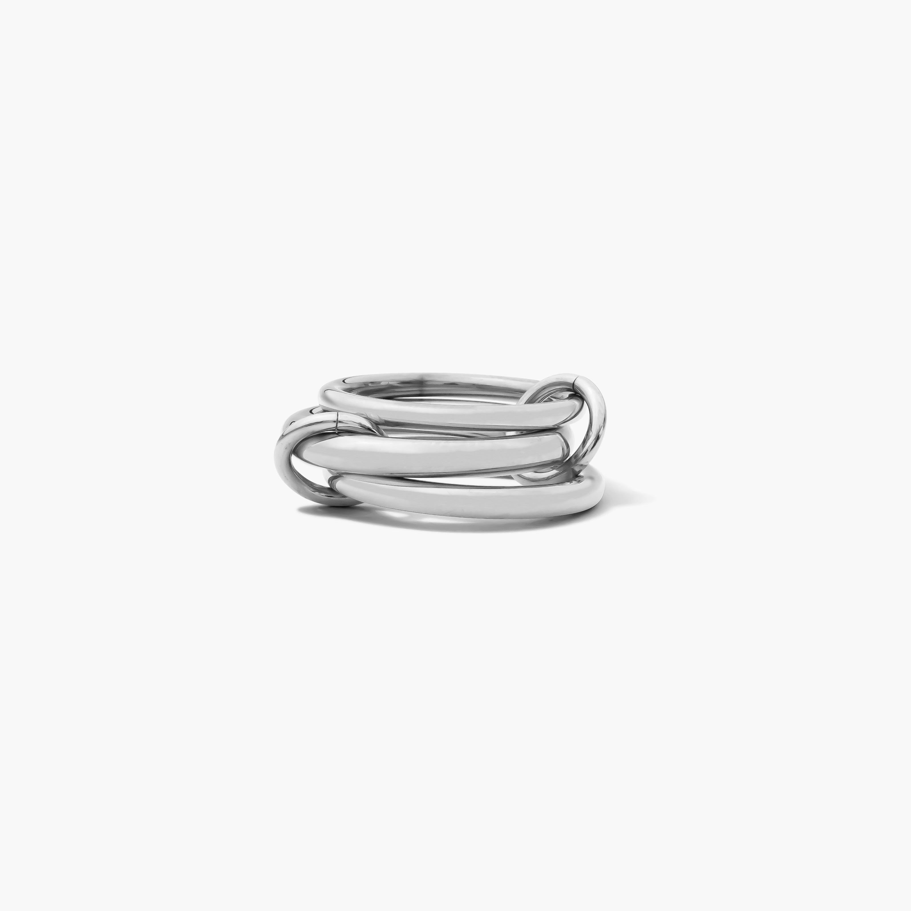 Interlocking Ring Sleek Anxiety Relief Fidget Ring