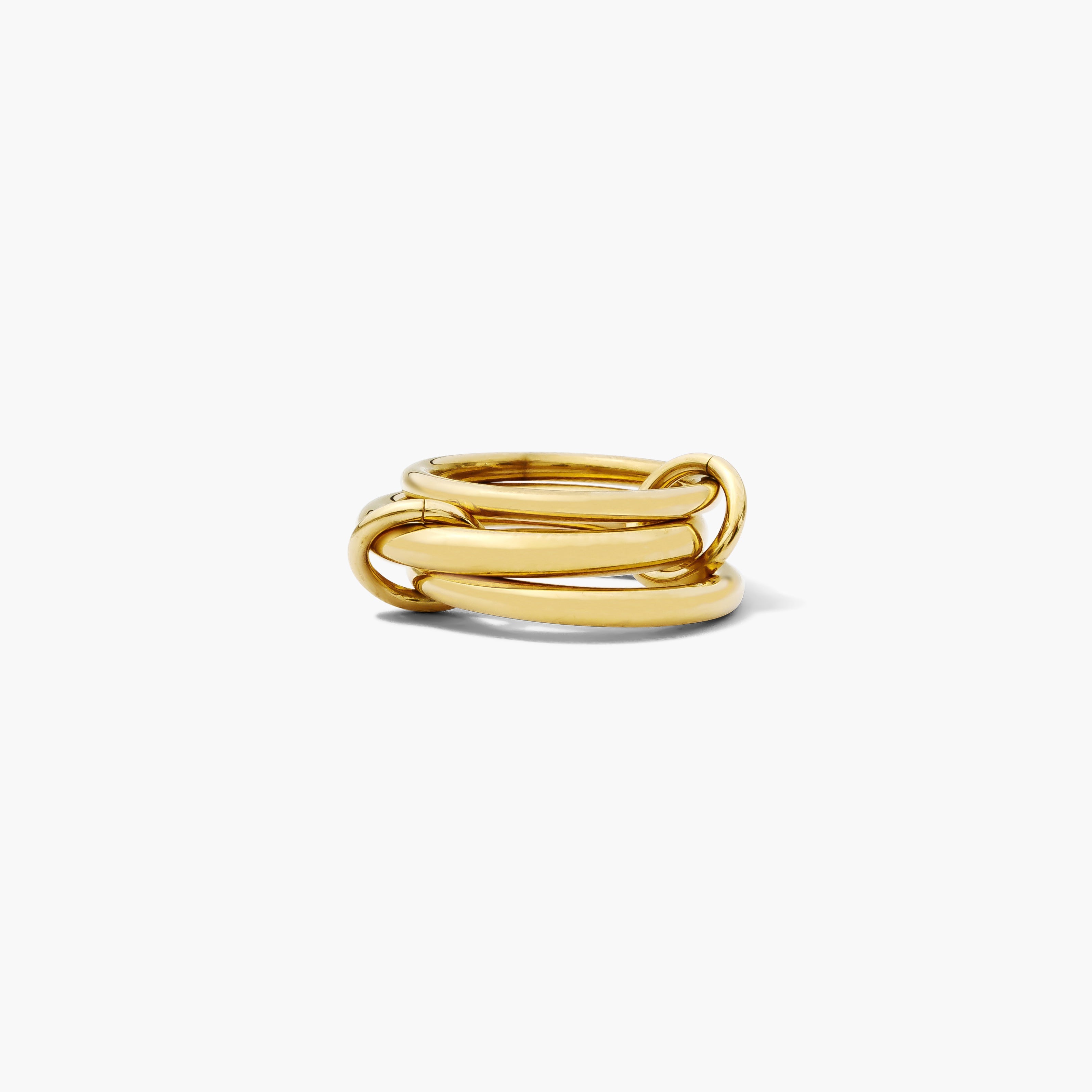 Interlocking Ring Sleek Anxiety Relief Fidget Ring