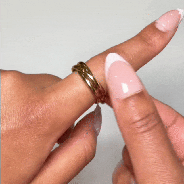 3in 1 Portable StressRelief Fidget Ring